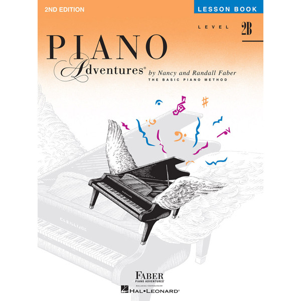 Piano Adventures Lesson book Level 2B