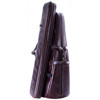 Gig Bag Trombone Tenor Medium Cronkhite 2-Piece Travel Chocolate Brown Leather
