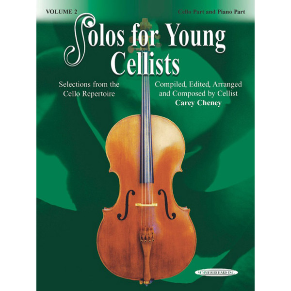 Solos for Young Cellists Vol 2 Cello Part and Piano Acc.