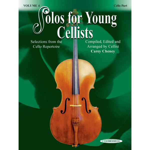 Solos for Young Cellists Vol 4 Cello Part and Piano Acc.