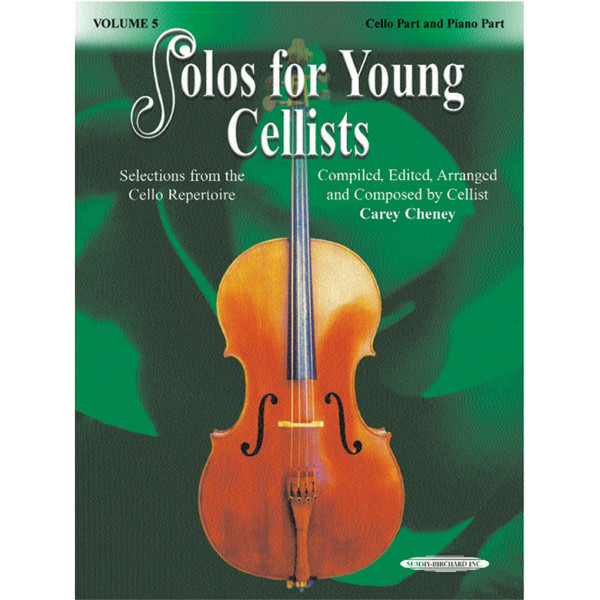 Solos for Young Cellists Vol 5 Cello Part and Piano Acc.
