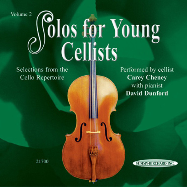 Solos for Young Cellists Vol 2 CD
