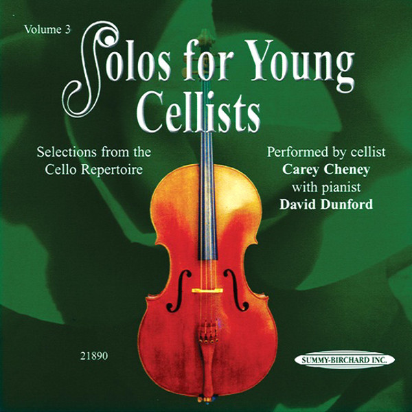 Solos for Young Cellists Vol 3 CD