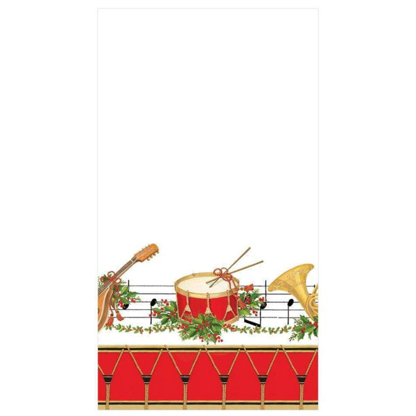 Servietter Christmas Concert Paper Guest Towel, 32,5x40