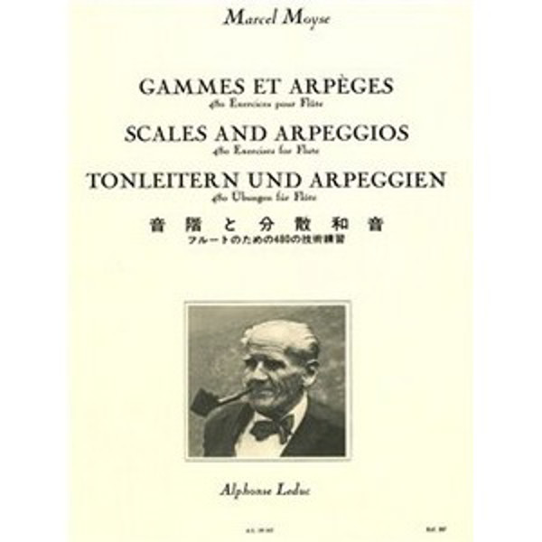 Marcel Moyse - Gammes et Arpèges - 480 Etudes For Flute