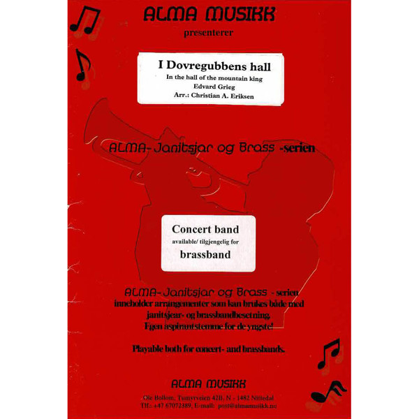 I Dovregubbens Hall - Edvard Grieg arr Christian A. Eriksen. Brass Band