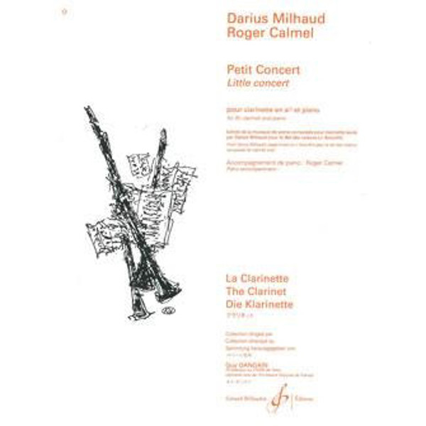 Petit Concert, Darius Milhaud, Clarinet and Piano