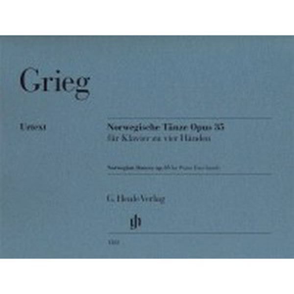 Norwegian Dances op. 35, Edvard Grieg - Piano Four-hands