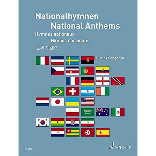 National Anthems - 50 Hymns piano/vocal