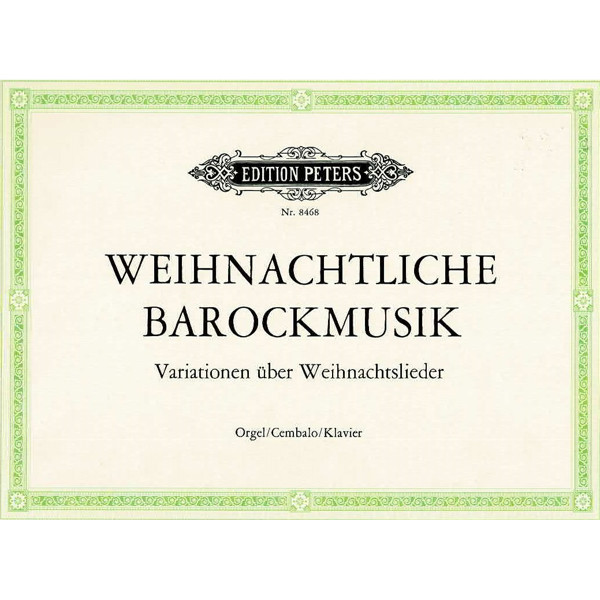 Baroque Music for Christmas, Various Composers - Organ Solo