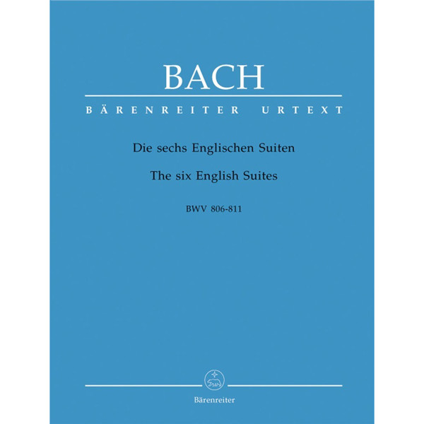 The Six English Suites, BWV 806-811, Johann Sebastian Bach - Piano