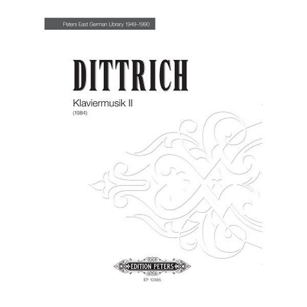 Klaviermusik II, Paul-Heinz Dittrich - Piano Solo