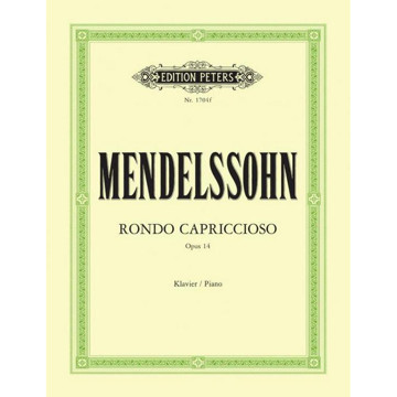 Rondo Capriccioso Op.14, Felix Mendelssohn - Piano Solo
