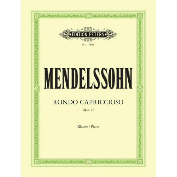 Rondo Capriccioso Op.14, Felix Mendelssohn - Piano Solo