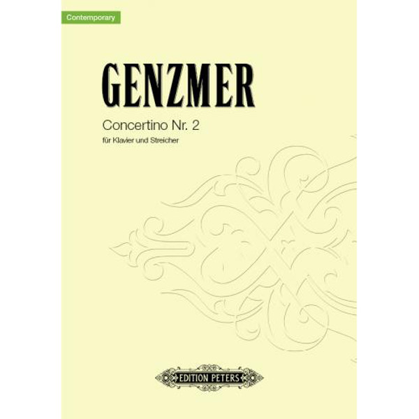 Concertino No. 2, Harald Genzmer - Piano