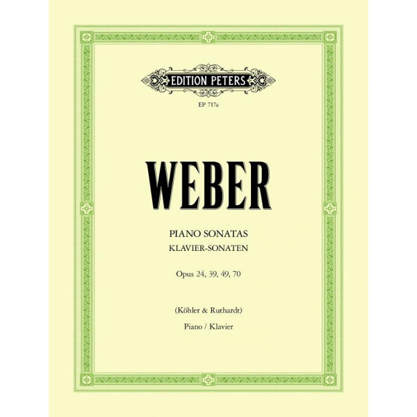 Complete Piano Works Vol.1: Sonatas, Carl Maria Von Weber - Piano Solo