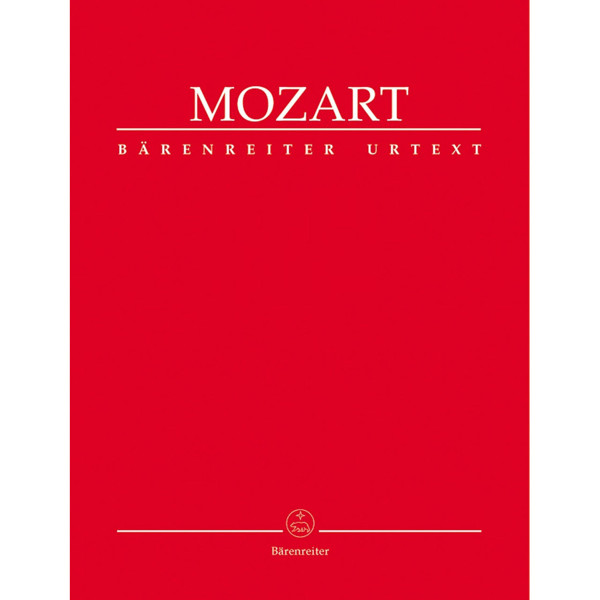 Sonatas and Variations for Piano and Violin, Critical Commentary. Wolfgang Amadeus Mozart