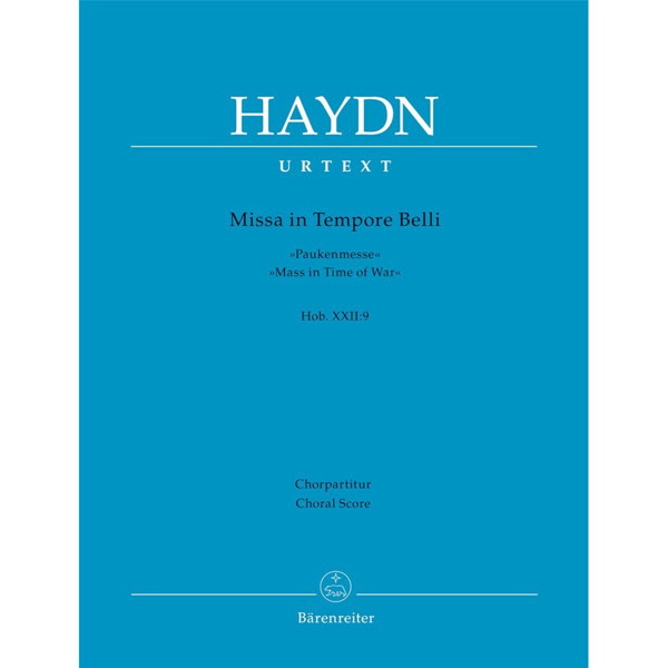 Joseph Haydn: Mass in the Time of War (Pauken-Messe) Choral Score