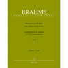 Concerto for Violin and Orchestra in D major op, 77, Johannes Brahms. Score