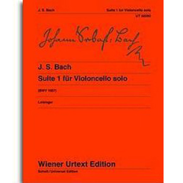Bach Cello Suite Preludium BWV 1007 G-major - EA - Cello