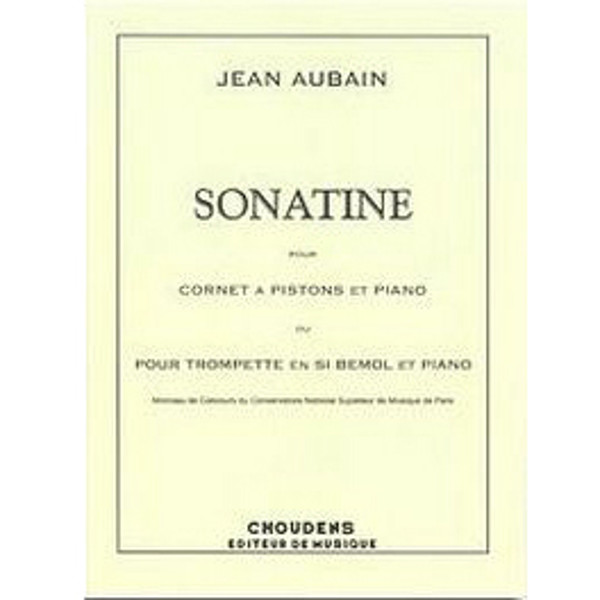 Aubain: Sonatine pour Cornet eller Horn & Piano