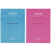 Notes - Notisbok med Notelinjer og Blanke sider. The Musicians Choice. Chopin Pink