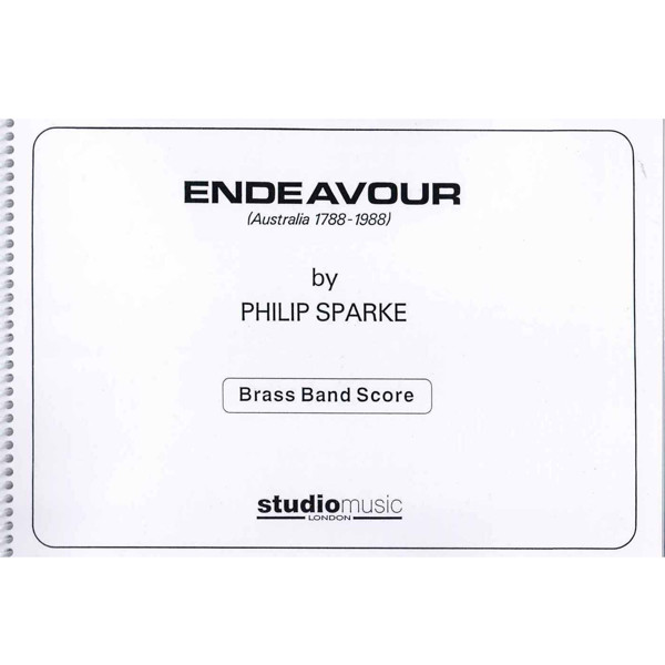 Endeavour  (Philip Sparke), Brass Band Score - Brass Band Partitur