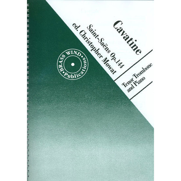 Cavatine op. 144, Camille Saint-Saens. Trombone and Piano