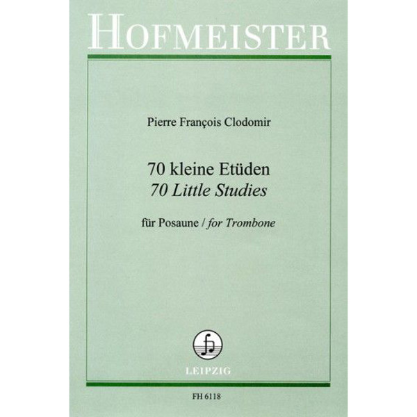 70 Little Studies for Trombone, Pierre-Francois Clodomir