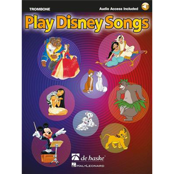 Play Disney Songs, Trombone BC. Book+Audio Access