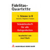 Fidelitas quartets 1. stemme i Bb