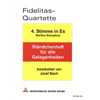 Fidelitas quartets 4. stemme i Eb