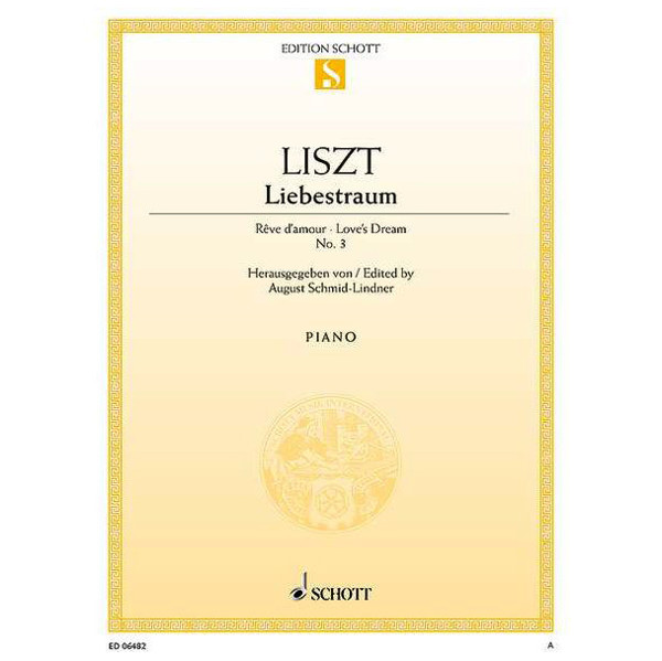 Liebestraum (Love's Dream) No. 3, Ab dur, Franz Liszt. Piano
