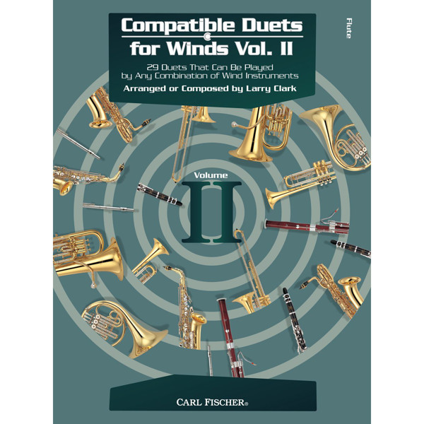 Compatible Duets for Winds Vol. 2. Flute/Obo. Larry Clark