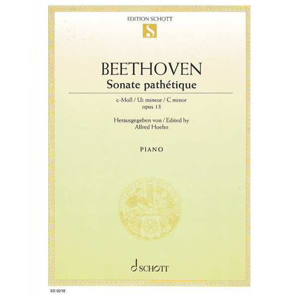 Sonata in C minor Op.13 Grande Sonate Pathetique, Ludwig van Beethoven - Piano Solo