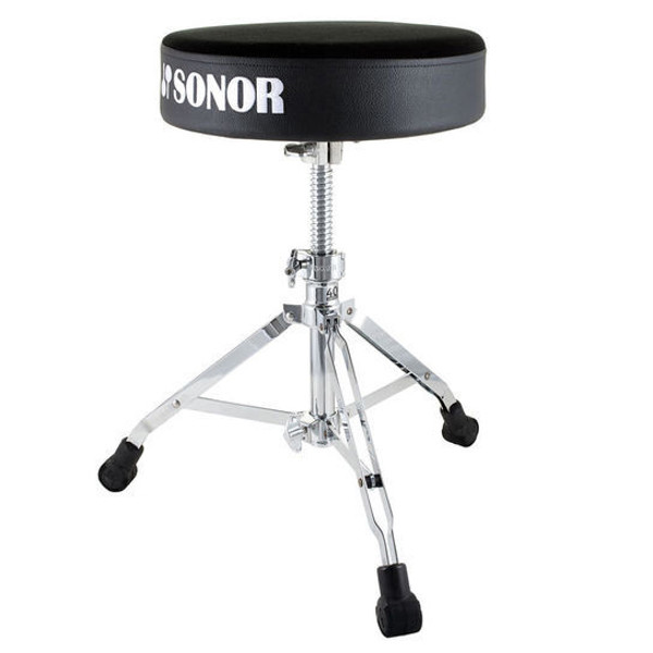 Trommestol Sonor DT-4000, Drummer Throne, Velvet Fabric