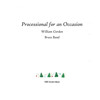 Processional for an Occasion, William Gordon, Brass Band
