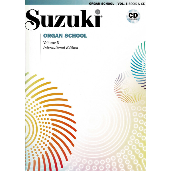 Suzuki Organ School vol 5 Book & CD