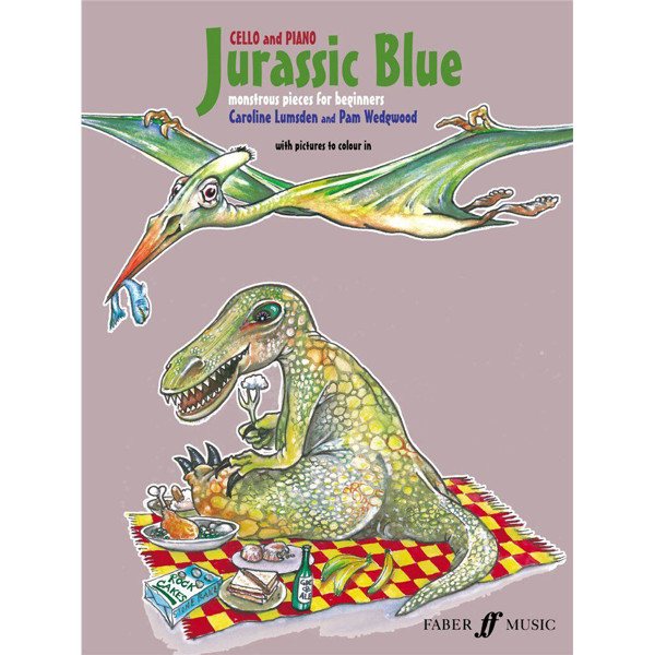 Jurassic Blue (Cello/Piano) - Monstrous Pieces. Peg Wedgwood, Peg / Caroline Lumsden