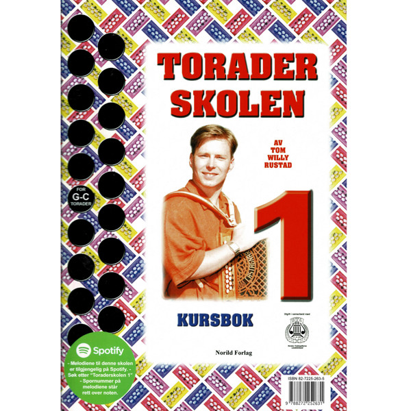 Toraderskolen 1, Tom Willy Rustad. Bok + Online Audio.For G-C Torader