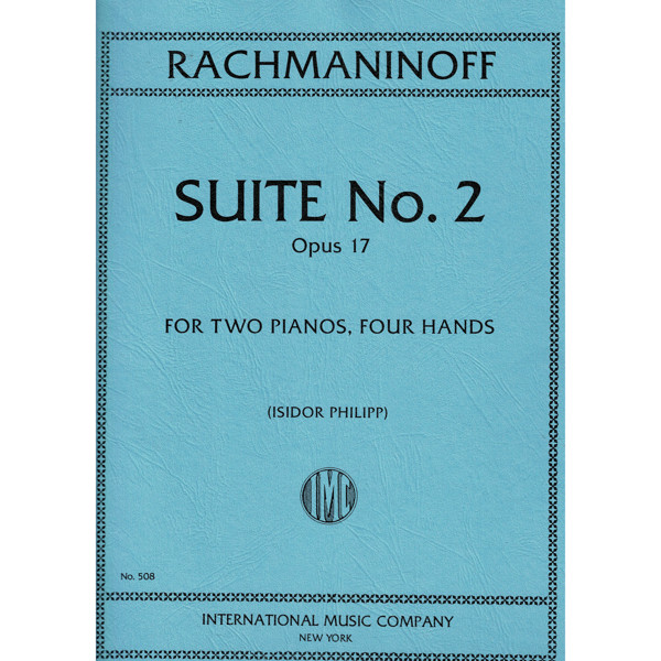 Suite nr 2 op. 17 for 2 Pianos, Sergei Rachmaninoff