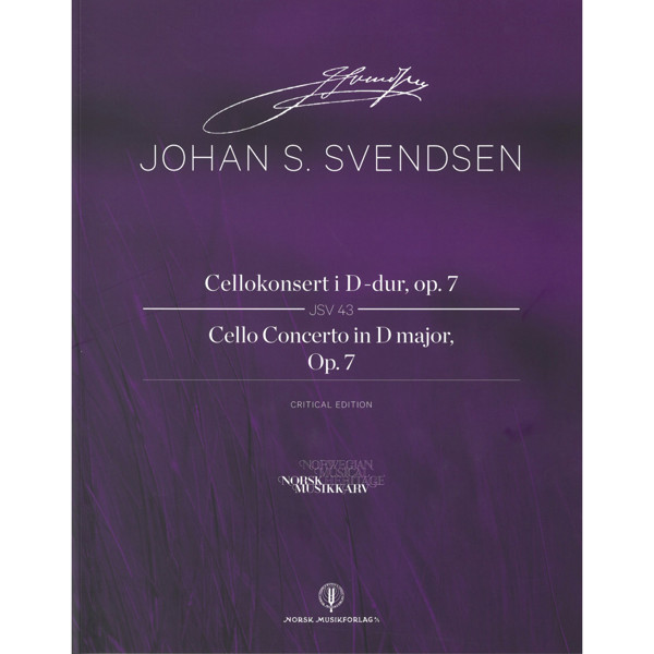 Cellokonsert i D-dur, Op. 7, Johan S. Svendsen