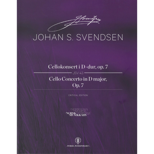 Cellokonsert i D-dur, Op. 7, Johan S. Svendsen