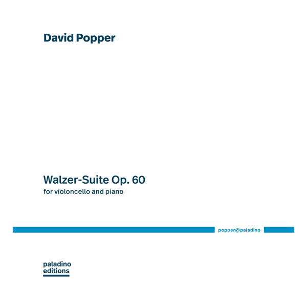 David Popper: Walzer-suite Op. 60 for Violoncello and Piano