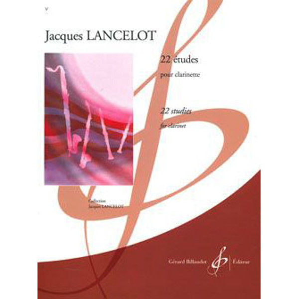 22 Etudes pour Clarinette Lancelot