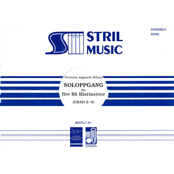 Soloppgang, for 4 Bb klarinetter, Torstein Aagaard-Nils