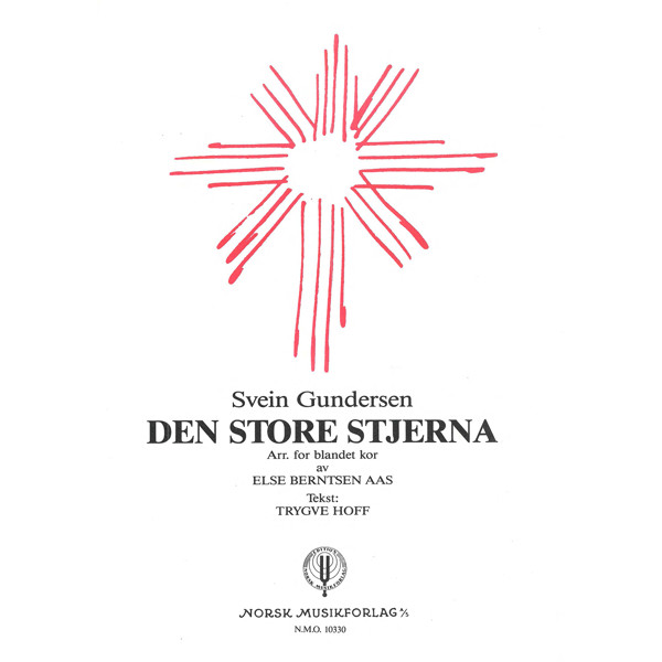 Den Store Stjerna - Svein Gundersen. Vokal