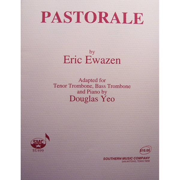 Pastorale, Eric Ewazen, Tenor Trombone, Bass Trombone and Piano