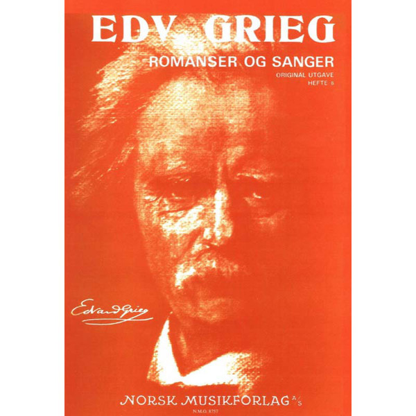 Romanser og Sanger 8 (Haugtussa) , Edvard Grieg - Sang/Piano