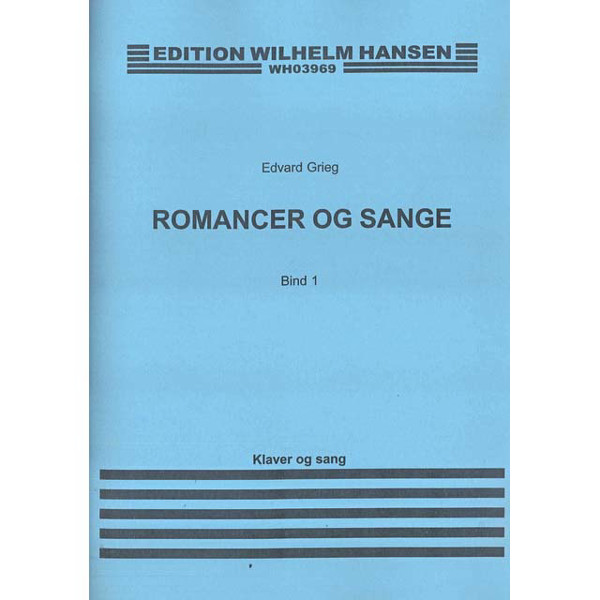 Romancer og Sange 1, Edvard Grieg - Sang/Piano